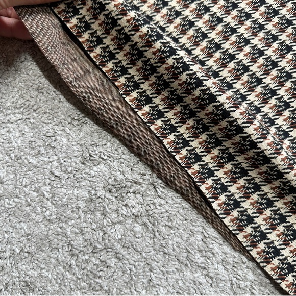 SOLD | By Anthropologie Houndstooth Knit Tweed Flare Pants Pull On High Rise LT - Picture 9 of 16